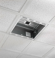 2' X 2' PLENUM RATED STORAGE BOX - CONCEALS AV EQUIPMENT ABOVE A 2' X 2' CEILING TILE